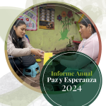 portada informe. dos mujeres compartiendo